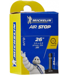 Camera bicicleta Michelin Air Stop 26 x 1.5 - 2.5 inch Valva AUTO 34 Cod A34 125194 C4