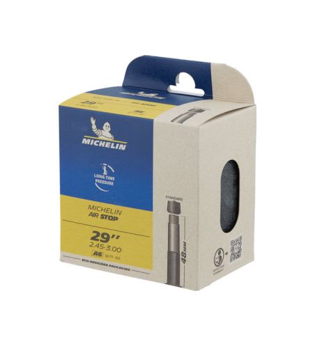 Camera bicicleta Michelin Air Stop 29x2.45/3.00 inch Valva Presta 48 29 62/77 P48 408157 A6