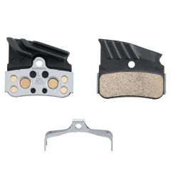 Placuta de frana Shimano N04C cu Radiator METAL  set 2 buc si accesorii