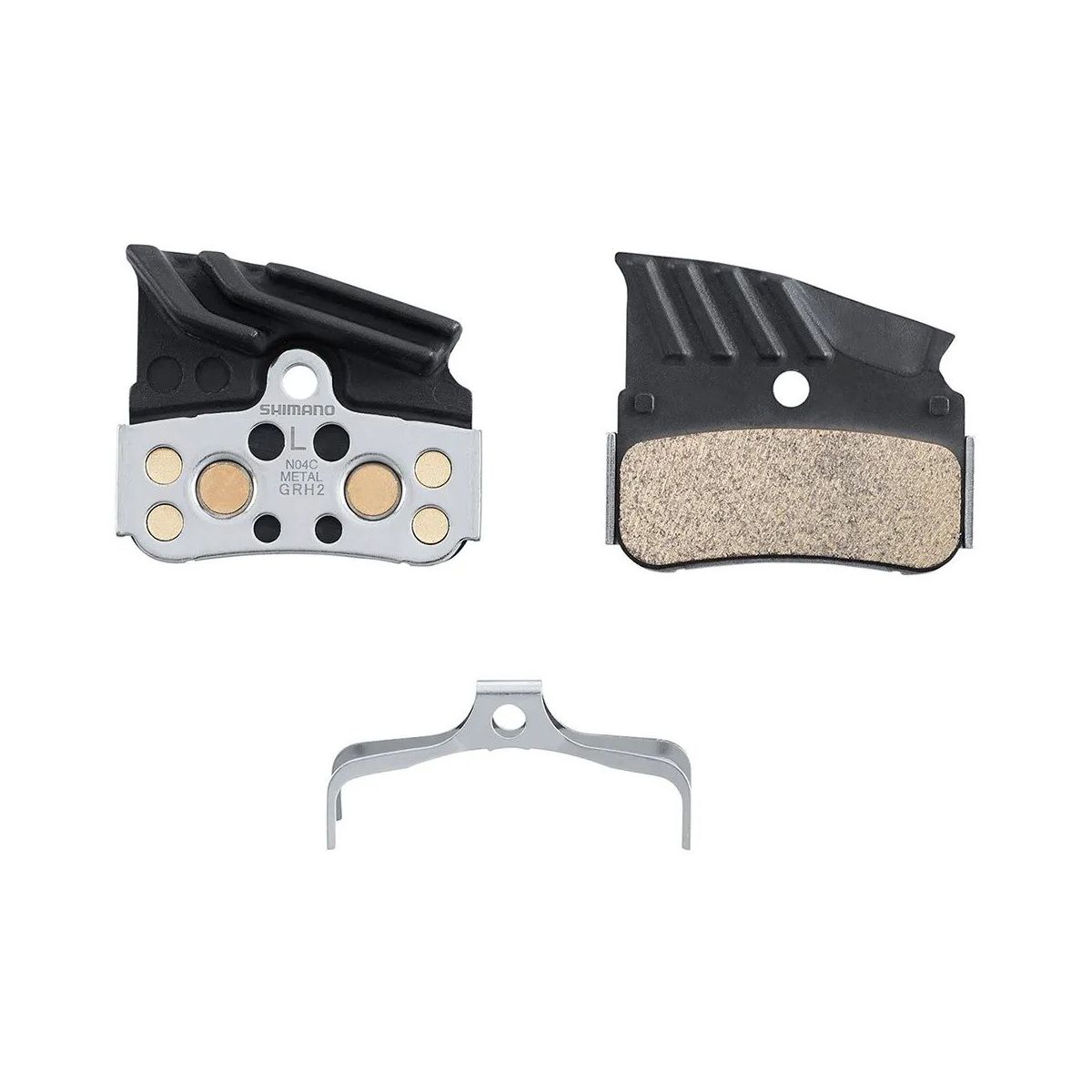 Placuta de frana Shimano N04C cu Radiator METAL  set 2 buc si accesorii