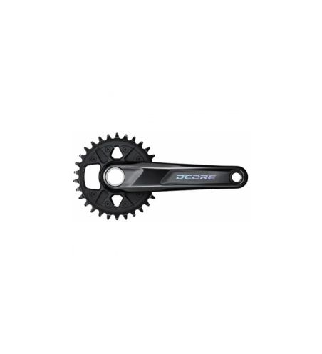 Angrenaj fata SHIMANO DEORE FC-M6100-1 brate pedaliere 175 mm foaie 32 dinti
