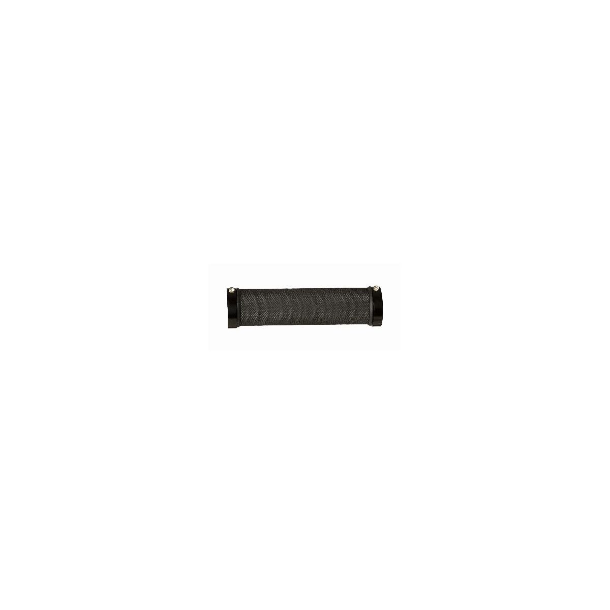 Manson ghidon HERRMANS DIAMOND LOCK 130 mm Negru prindere cu surub include dopuri ghidon