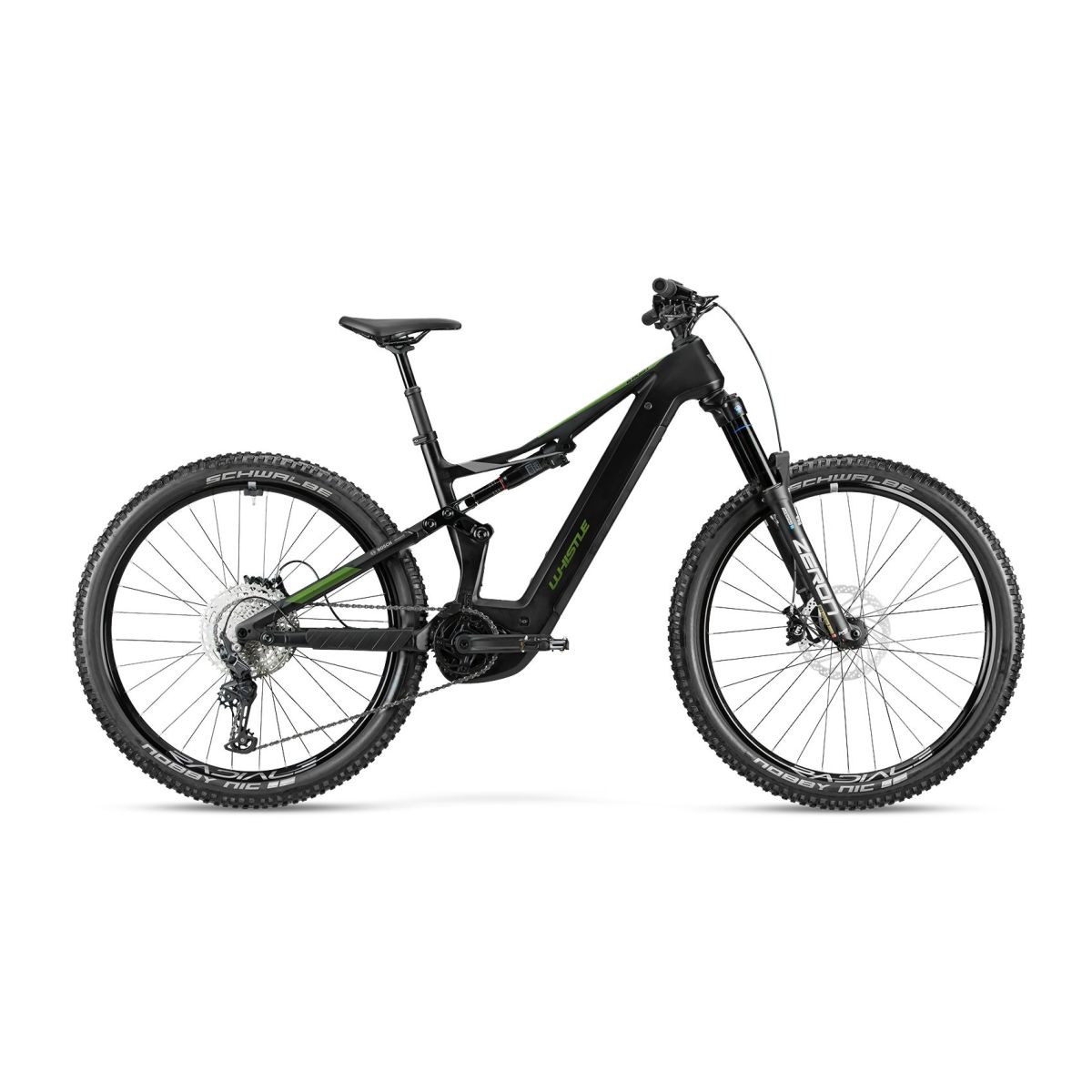 Bicicleta Electrica MTB Full Suspension WHISTLE B-Rush CA5.5 Carbon / Aluminiu NEW Bosch CX 800Wh - 100Nm din iulie 2025