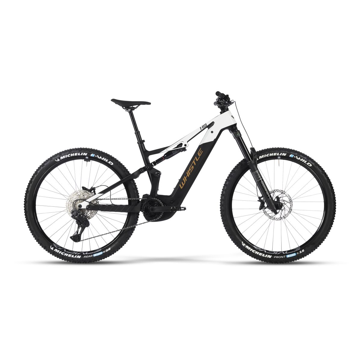 Bicicleta Electrica MTB Full Suspension WHISTLE B-Rush C8.6 Full Carbon NEW Bosch CX 800Wh